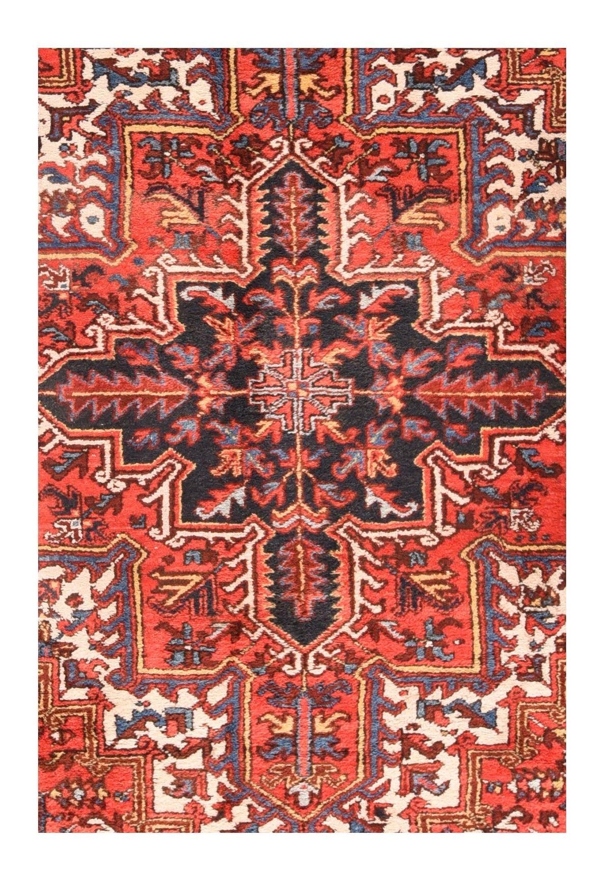 Antique Heriz Rug 7'9'' x 10'11''