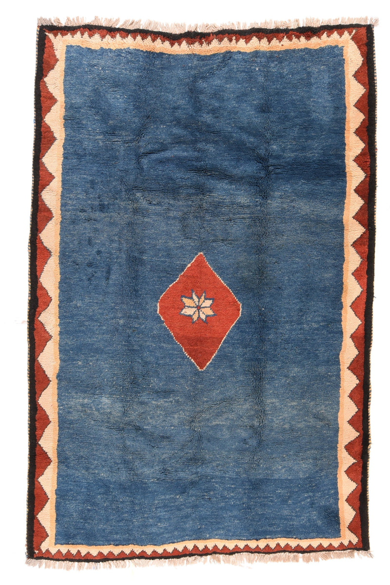 Vintage Gabbeh Rug 5'2'' x 8'5''