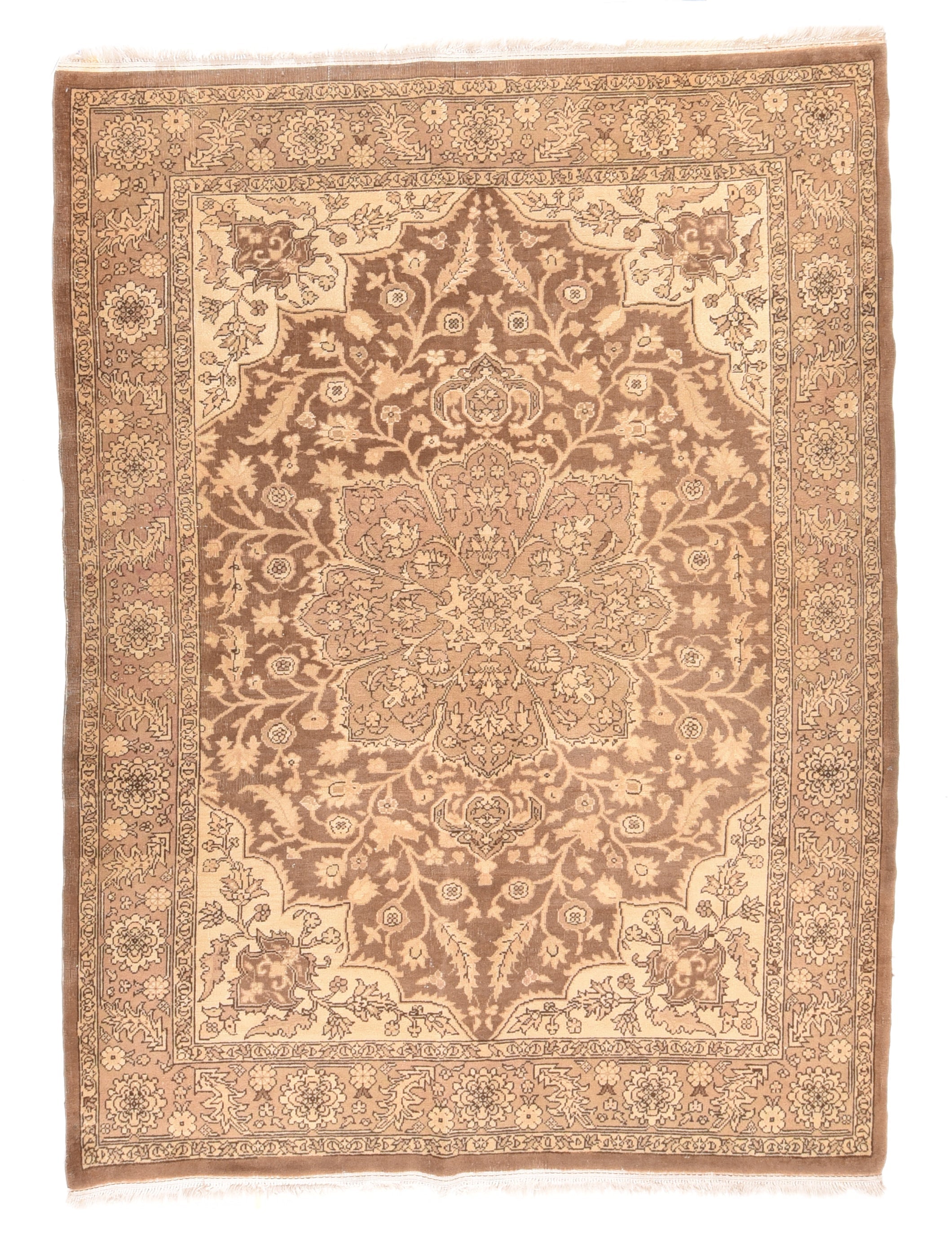 Vintage Turkish Sivas Rug 5'7'' x 7'7''