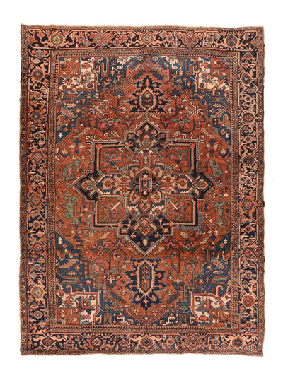 Antique Heriz Rug 8'10'' x 11'8''