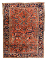 Vintage Heriz Rug 7'2'' x 9'7''