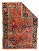 Vintage Heriz Rug 7'2'' x 9'7''