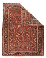 Vintage Heriz Rug 7'4'' x 9'3''