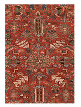 Vintage Heriz Rug 7'4'' x 9'3''