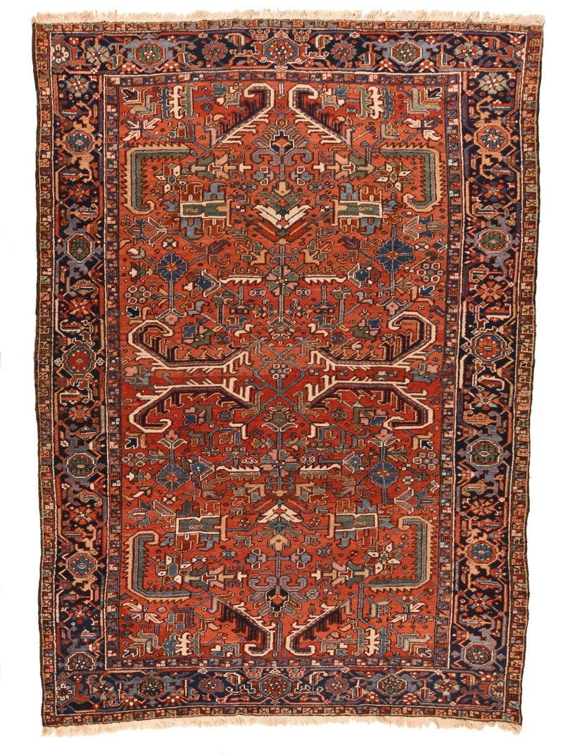 Vintage Heriz Rug 7'5'' x 10'3''