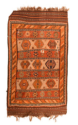 Antique Russian Kilim 5' x 8'7''