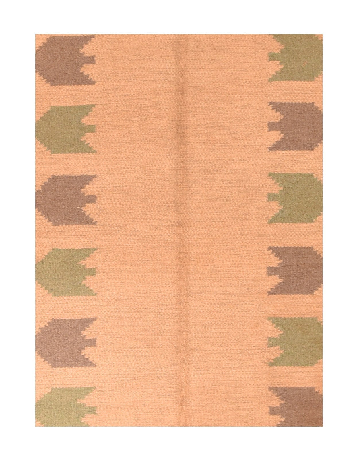 Vintage Swedish Kilim Rug 5'2'' x 8'0"