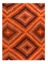 Vintage  Kilim Rug 5'4'' x 7'8''