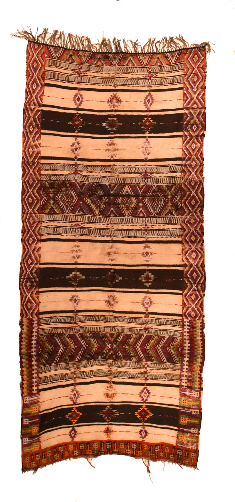 Vintage Moroccan Rug 5'0