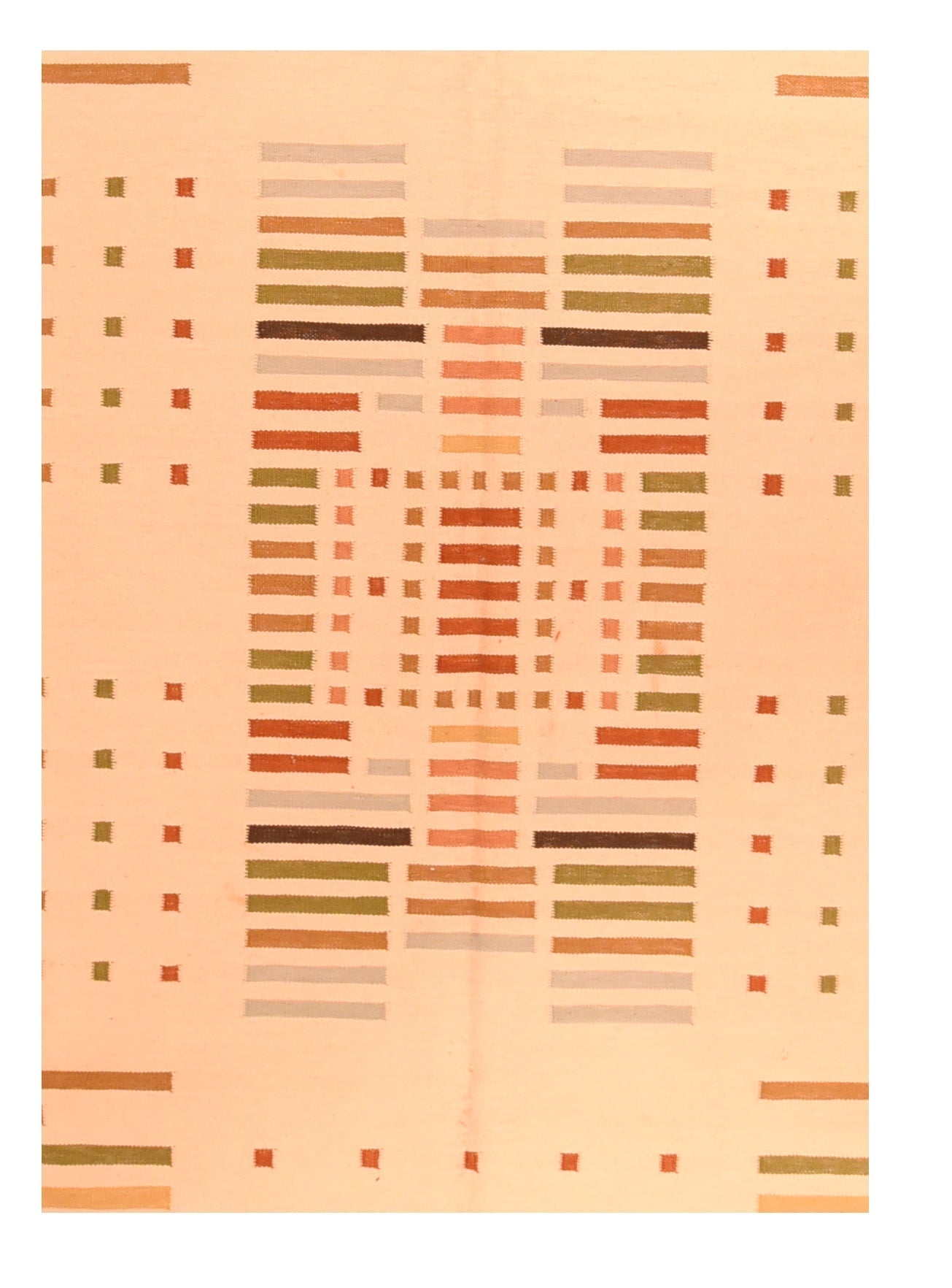 Vintage Swedish Kilim Rug 5'9'' x 7'11''