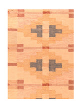 Vintage Swedish Kilim 4'6'' x 6'5''