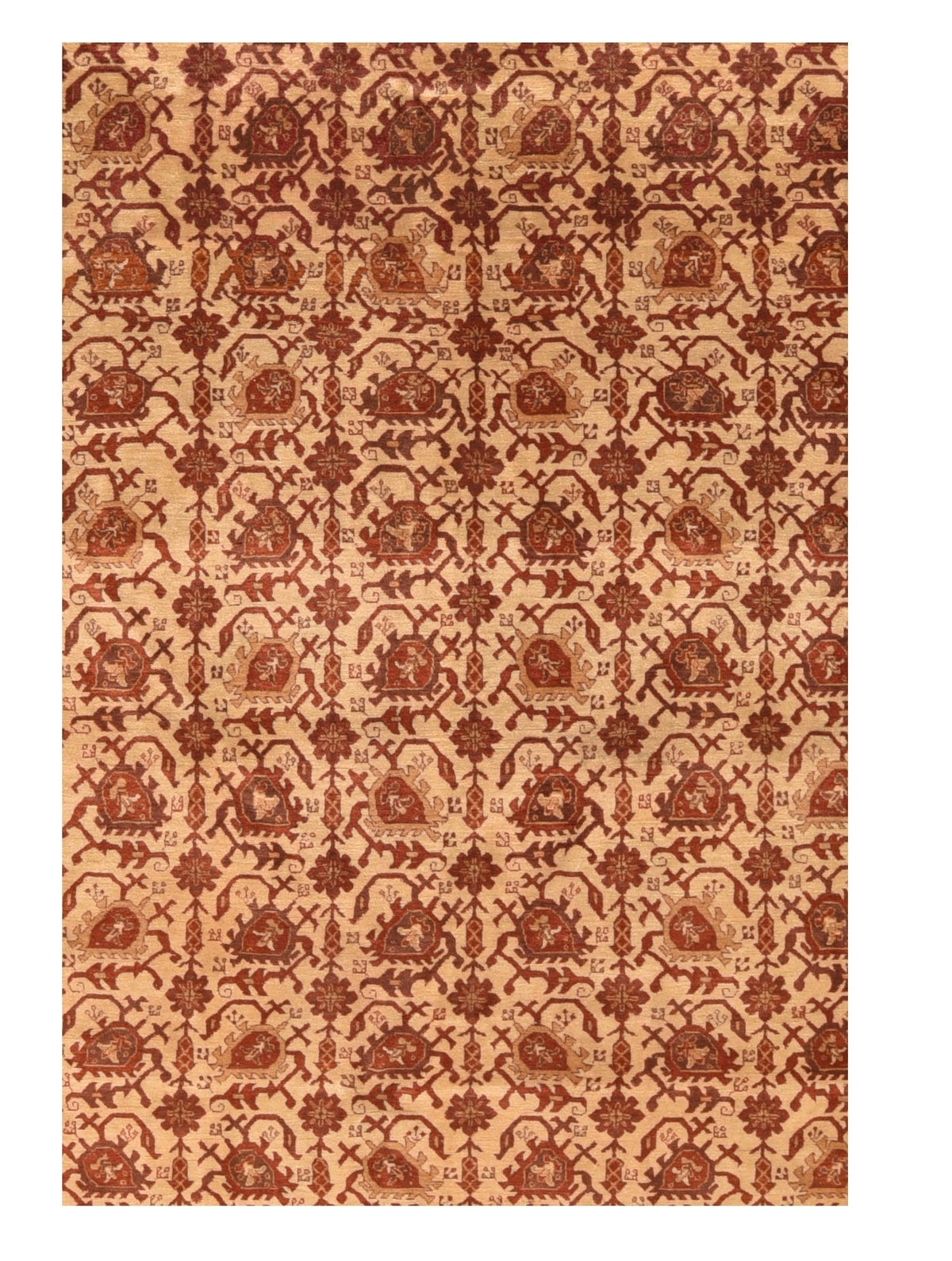 Antique Turkish Hereke Rug 8'2'' x 11'0''