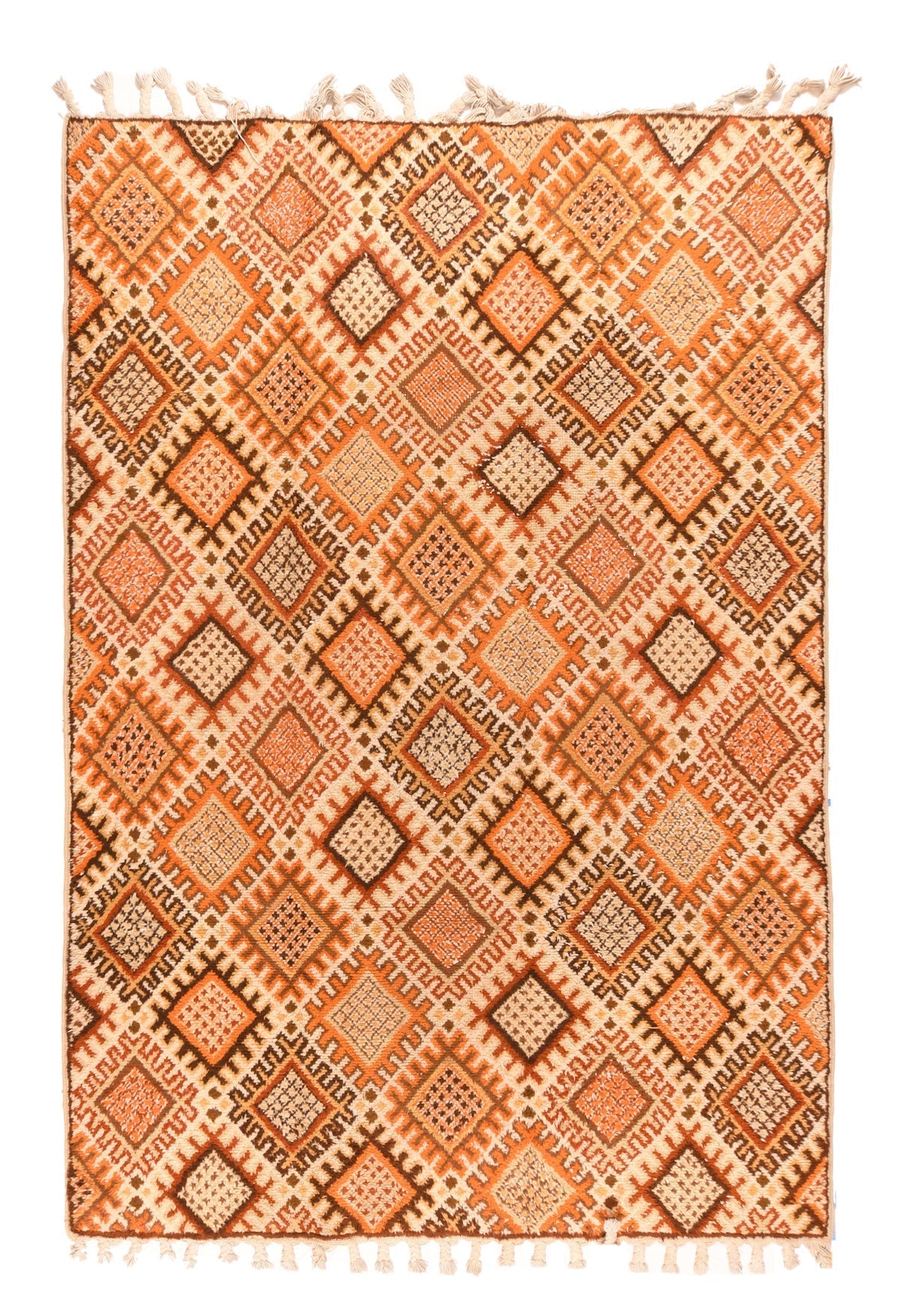 Vintage Moroccan Rug 6'8'' x 9'9''