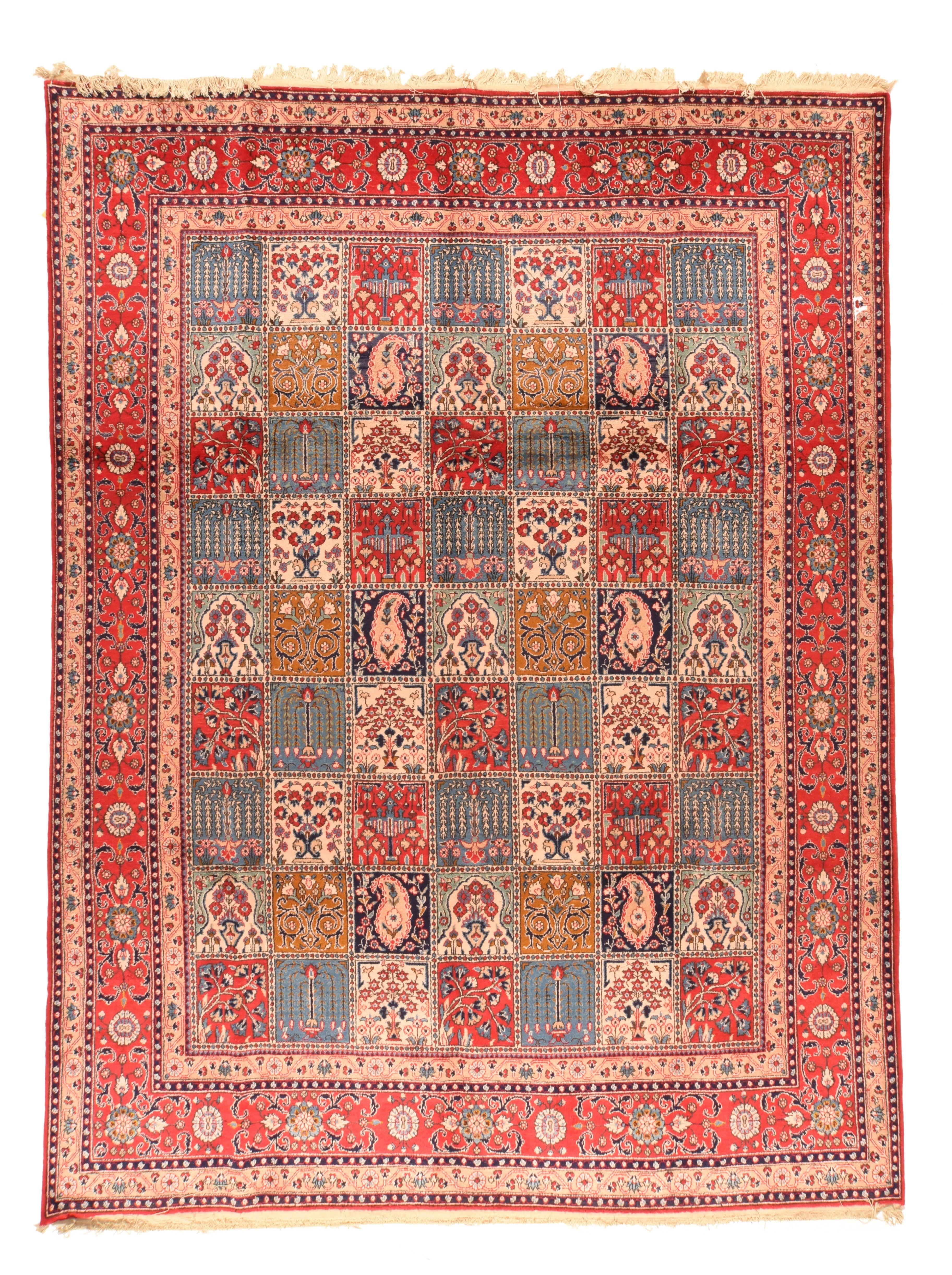 Vintage  Sarouk Rug 8'11'' x 11'6''