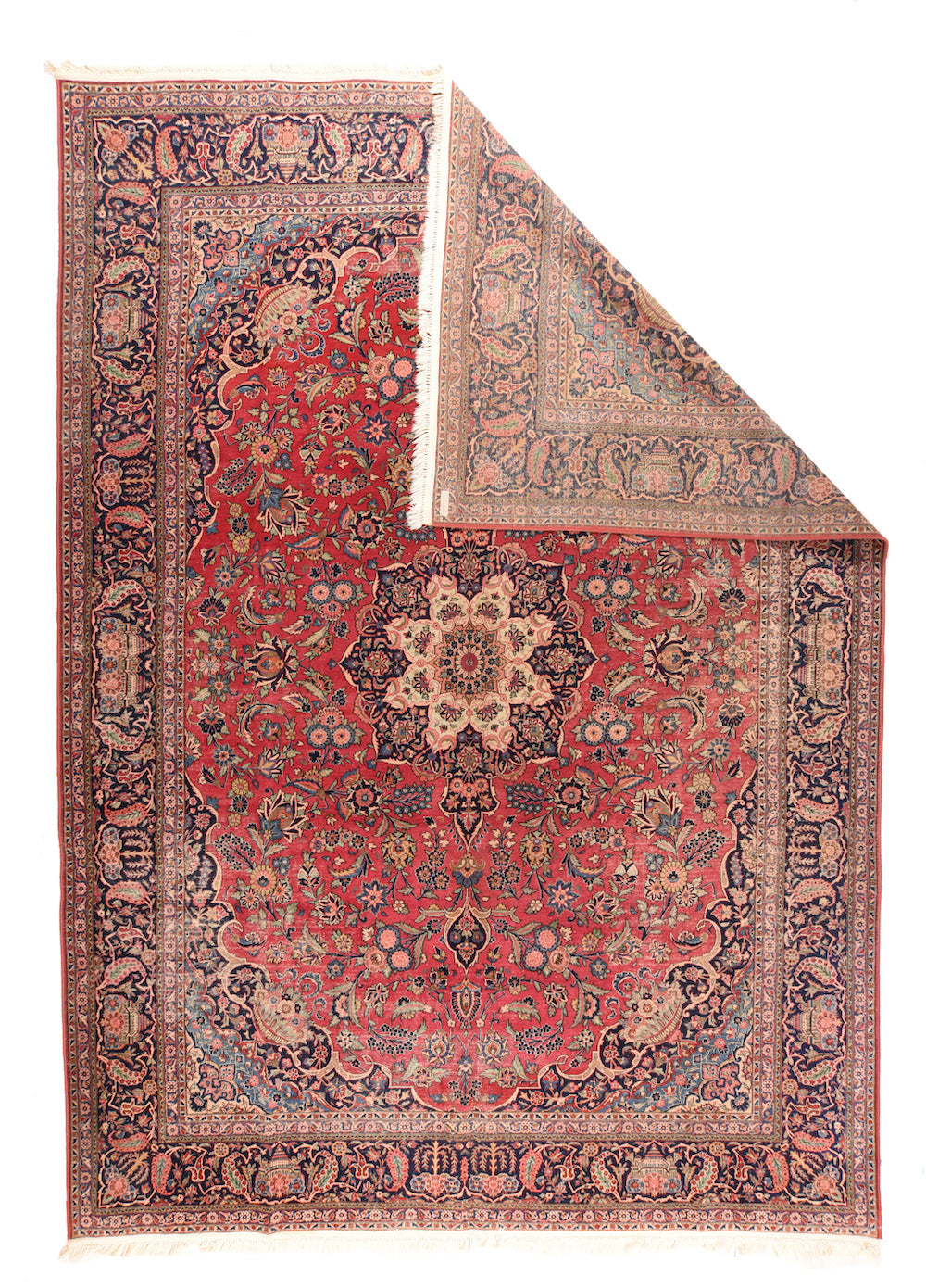 Vintage Kashan Rug 10'5'' x 14'6''