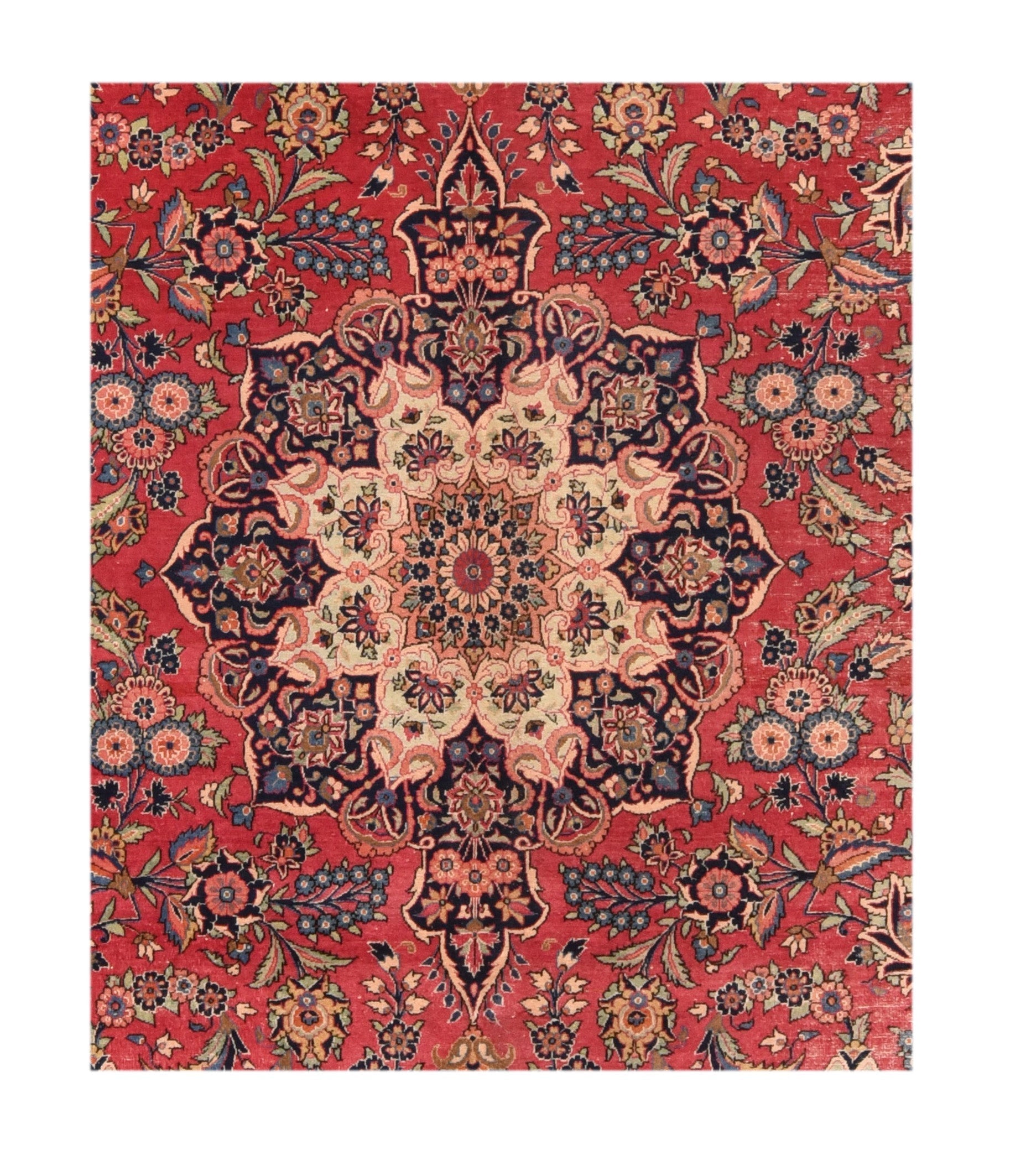 Vintage Kashan Rug 10'5'' x 14'6''