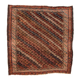 Antique Bakhtiari Rug 6'6'' x 6'7''