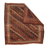 Antique Bakhtiari Rug 6'6'' x 6'7''