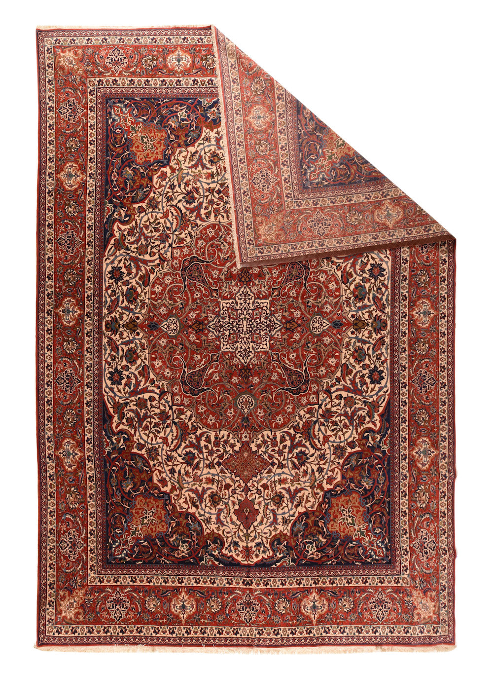 Antique Isfahan Rug 11'10'' x 17'1''