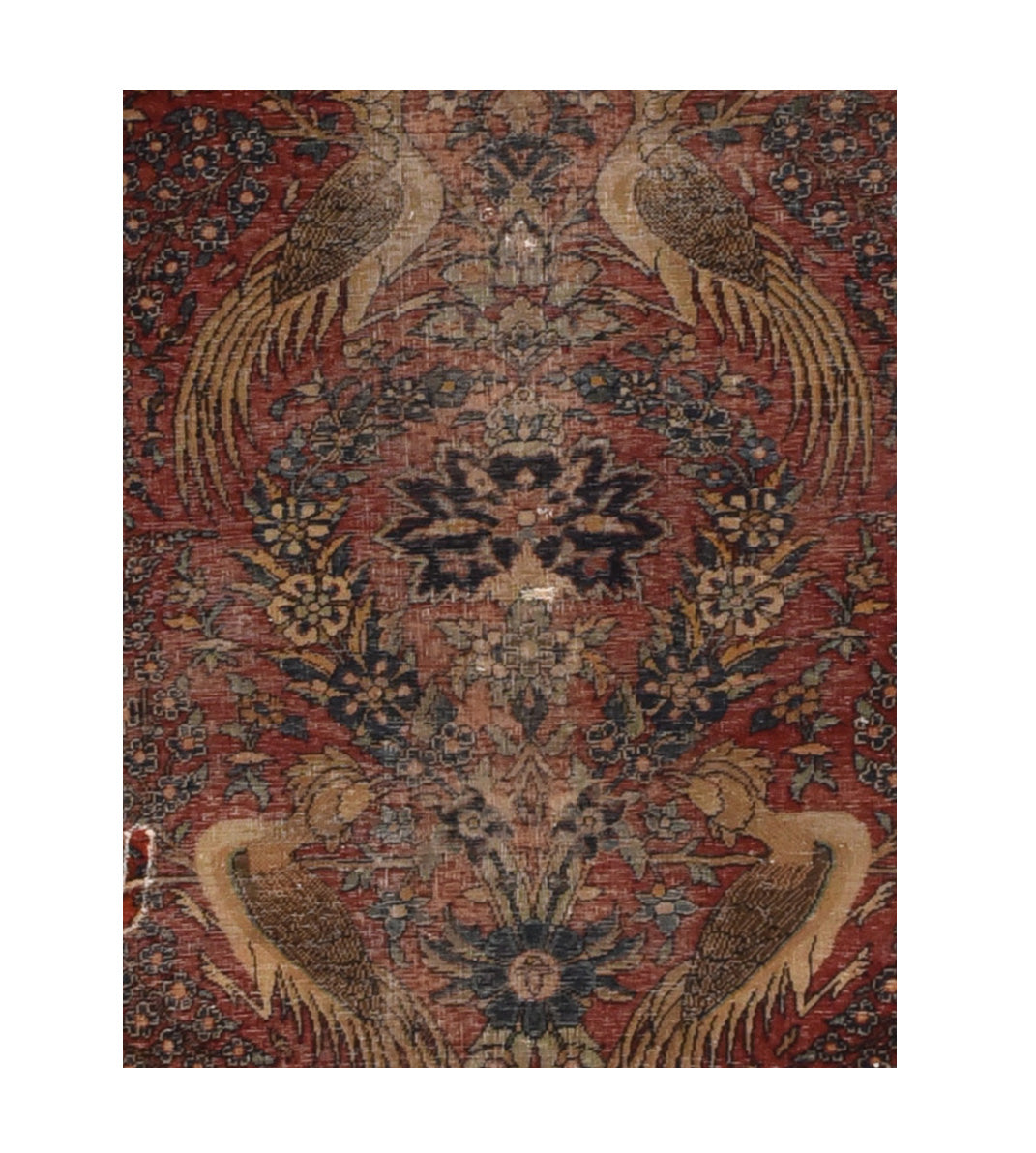 Antique Kashan Rug 3'3'' x 5'0"