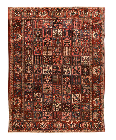 Vintage Bakhtiari Rug 10'9'' x 14'0''