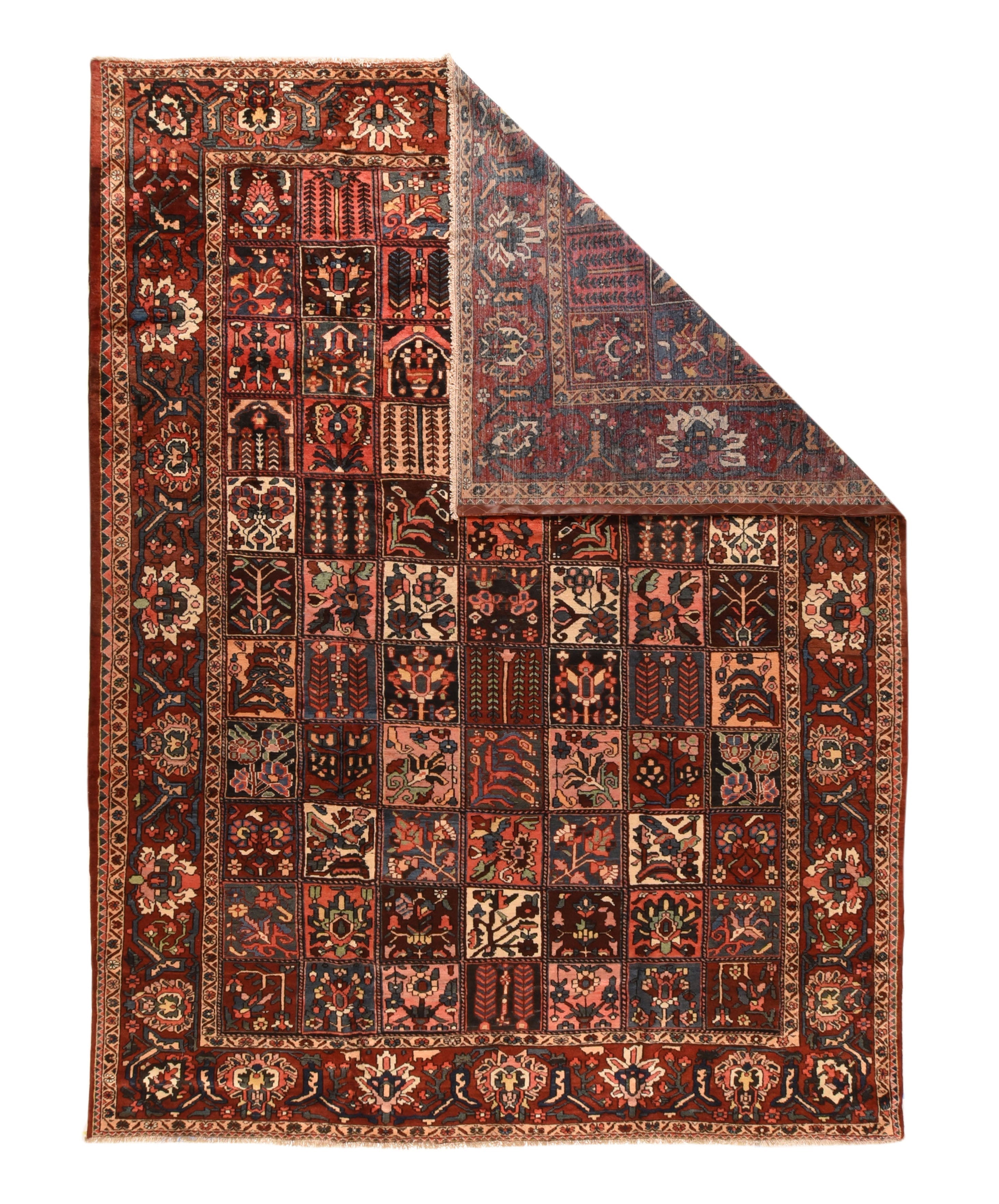 Vintage Bakhtiari Rug 10'9'' x 14'0''
