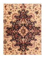 Extremely Fine Vintage Silk  Qum Rug 10'1'' x 13'6''