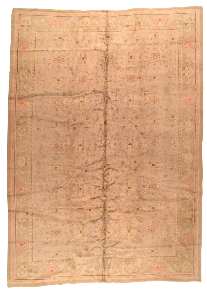 Vintage Spanish Savonnerie Rug 11' 9'' x 17' 10''