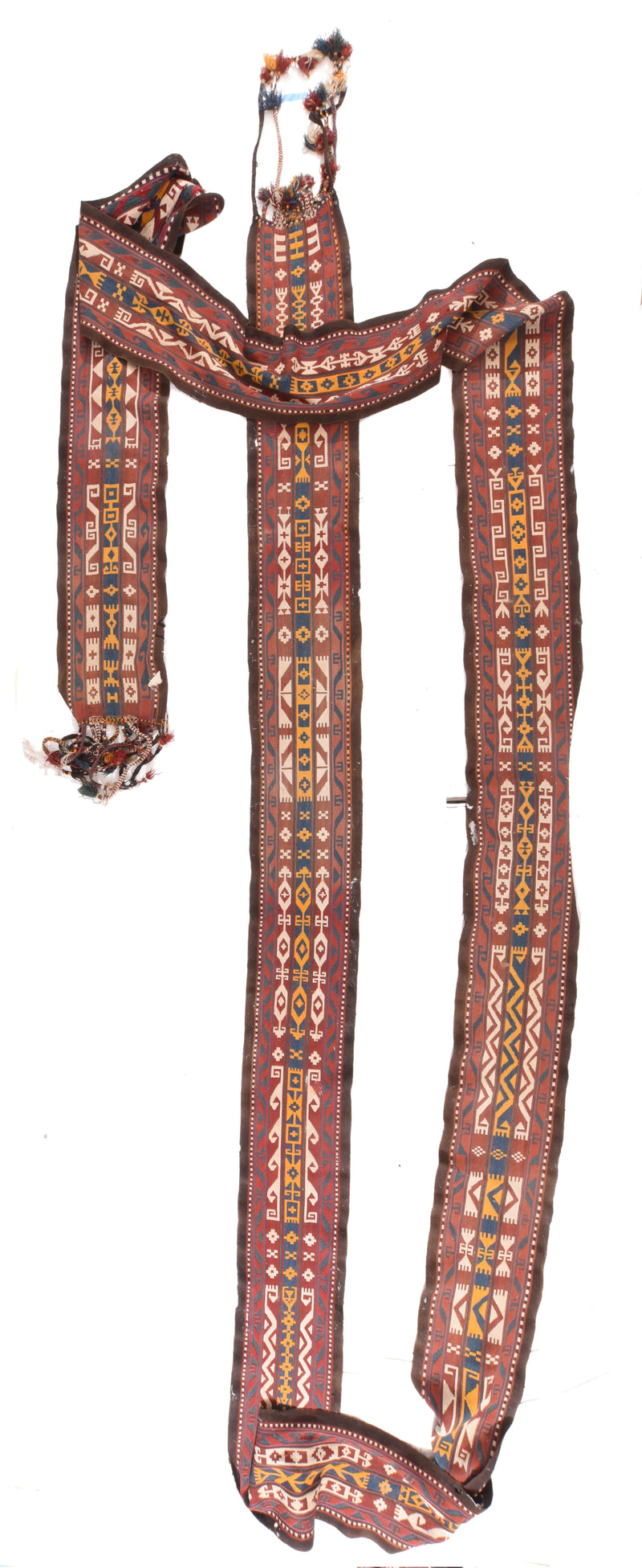Antique Turkmen Tent Band 1'2'' x 42''
