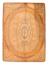 Antique Spanish Savonnerie Rug 5'8'' x 7'7''