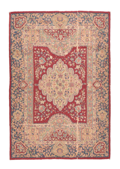 Vintage Hook European Rug 4'8'' x 6'6''