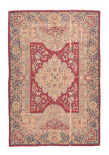 Vintage Hook European Rug 4'8'' x 6'6''