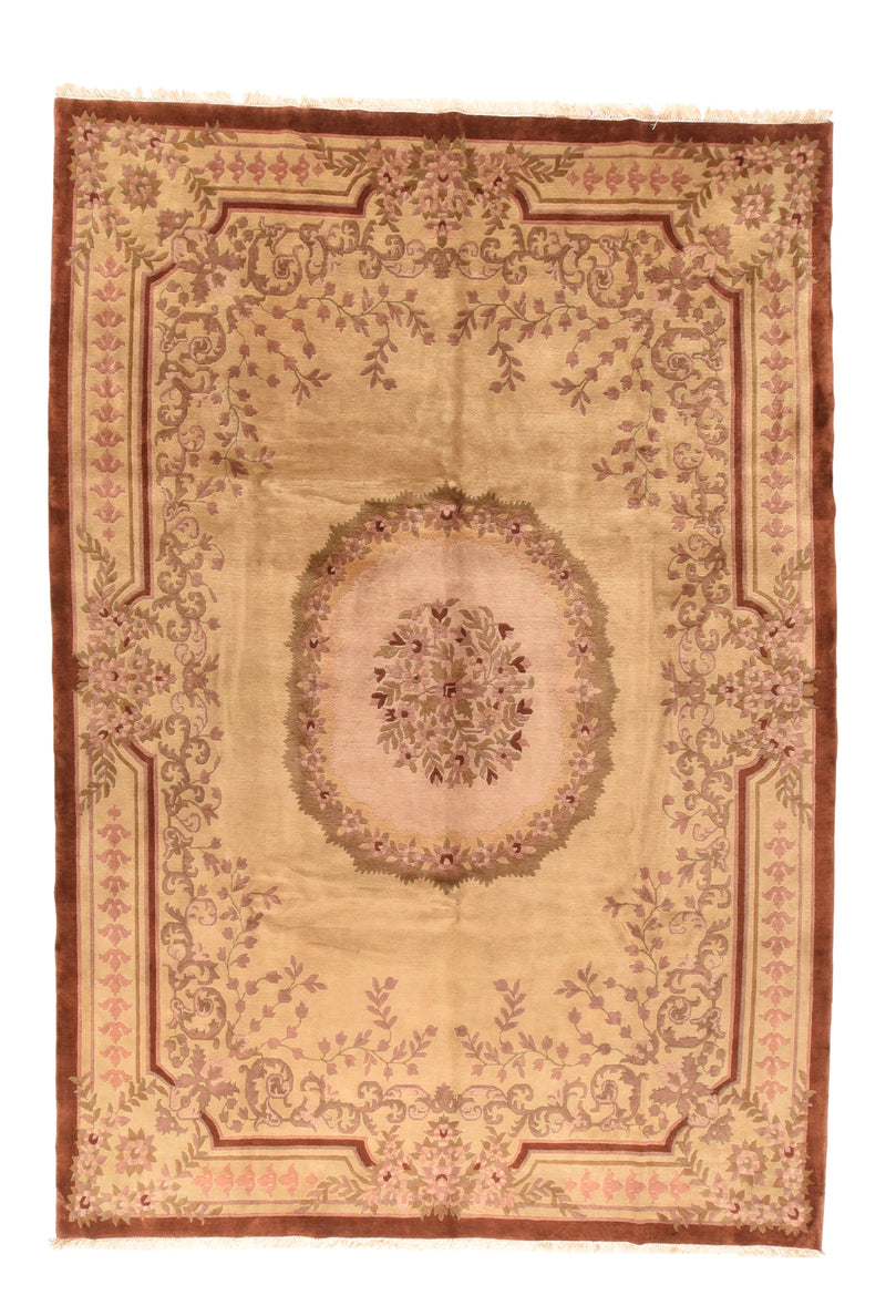 Vintage European Savonnerie Rug 10' 0