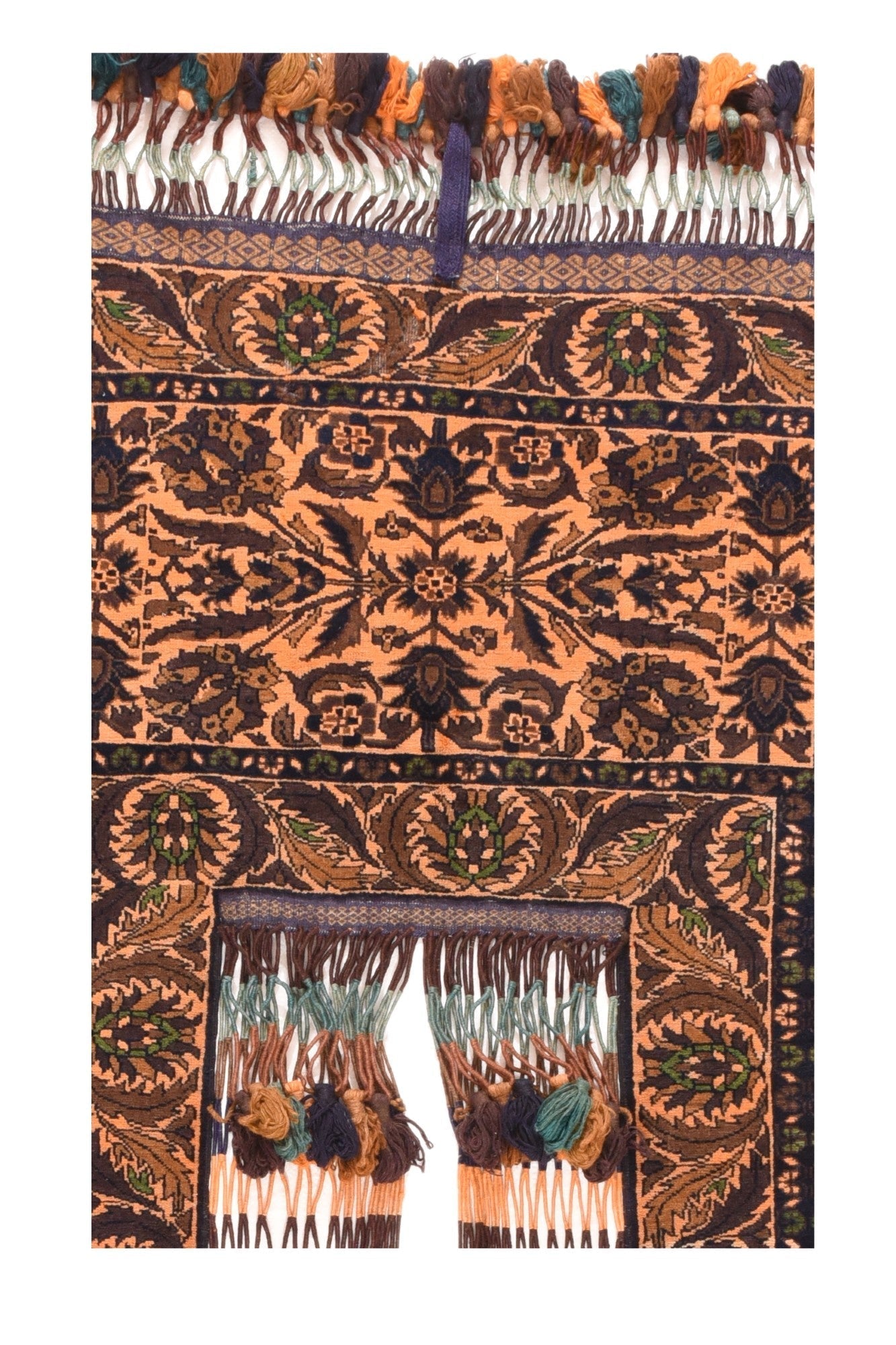 Vintage Baluch Decorative Door Hanging Tribal 4'0" x 9'0"