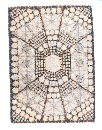 Vintage Swedish Rug 4'0