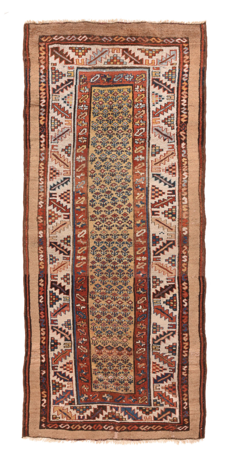 Antique Bakhshayesh Rug 3'8'' x 8'3''