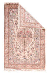 Extremely Fine Vintage Silk Turkish Herekeh Rug 6'5'' x 10'4''