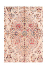 Extremely Fine Vintage Silk Turkish Herekeh Rug 6'5'' x 10'4''