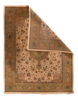 Vintage Beige Tabriz Rug 8'0'' x 10'0''