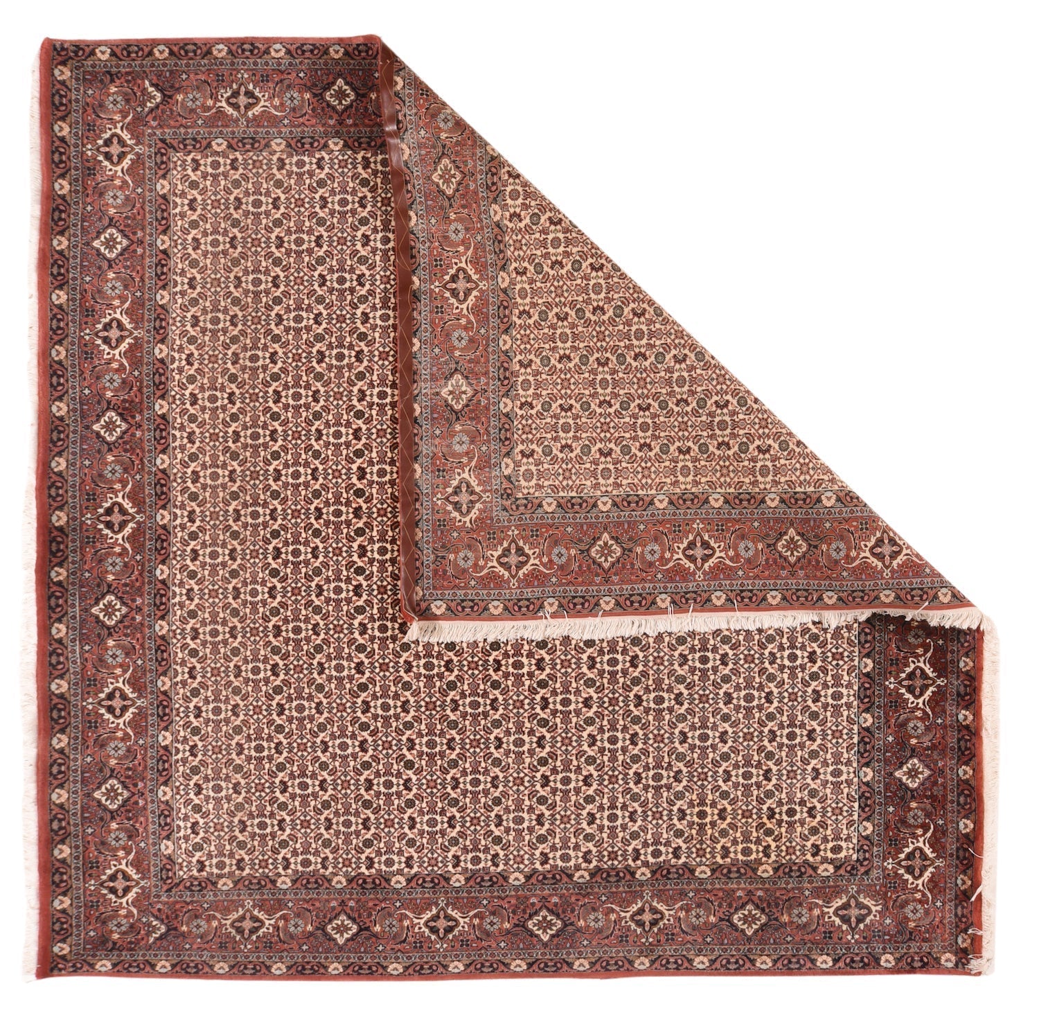 Vintage Brown Bidjar Rug 8'3'' x 8'3''