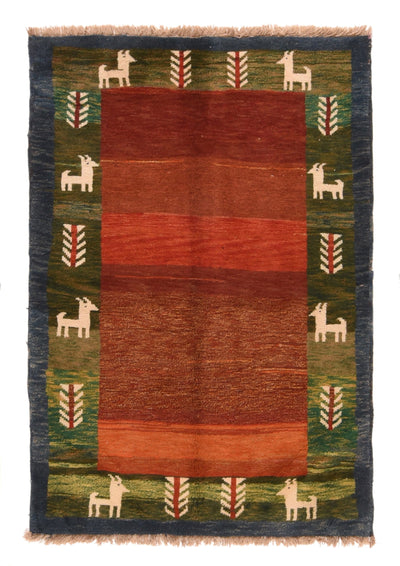 Vintage Gabbeh Rug 4'1'' x 6'0''
