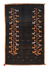 Vintage Gabbeh Rug 3'9'' x 5'9''