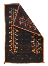 Vintage Gabbeh Rug 3'9'' x 5'9''