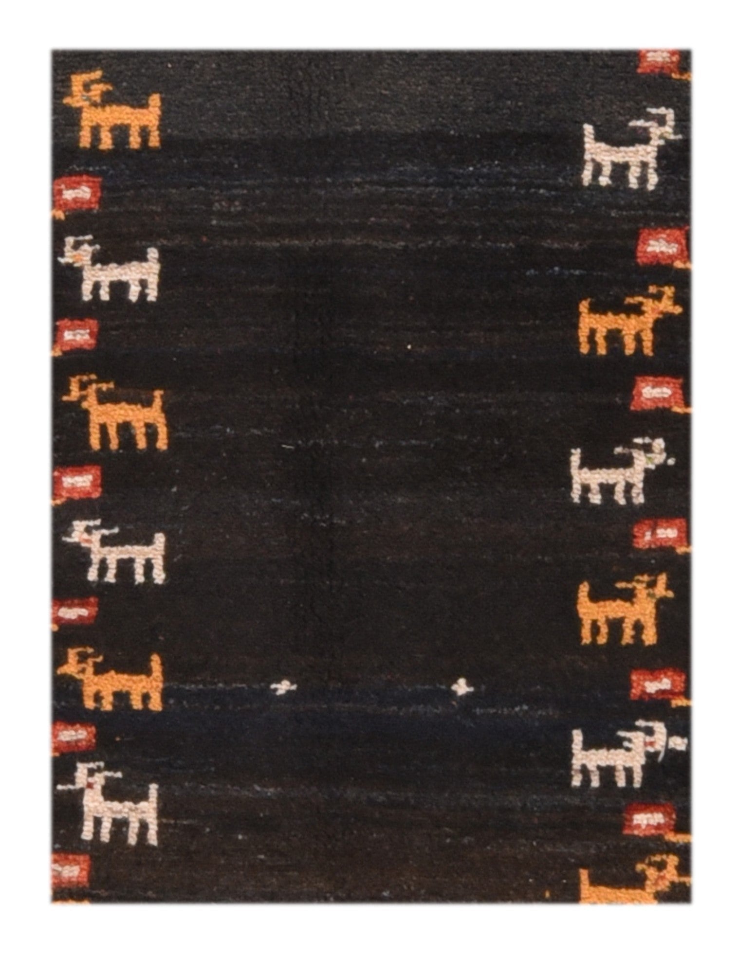 Vintage Gabbeh Rug 3'9'' x 5'9''