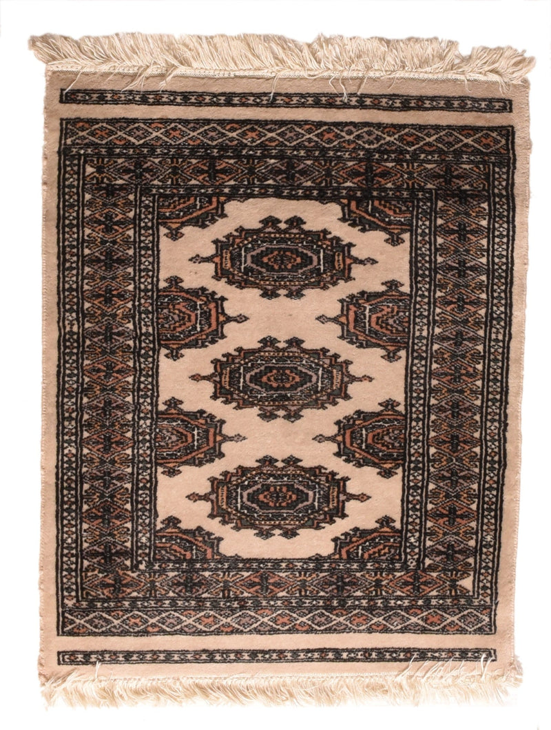 Pak Bokhara Rug 2'1'' x 2'7''