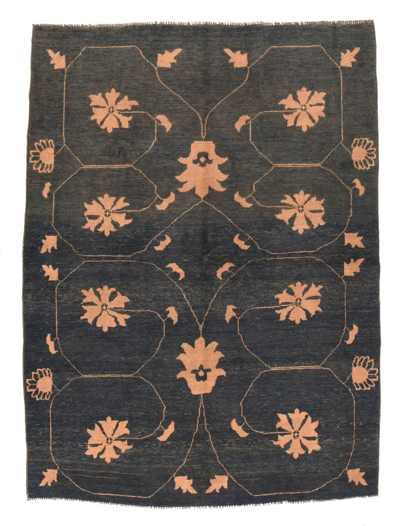 Vintage Tribal Gabbeh Rug 5'6'' x 7'5''