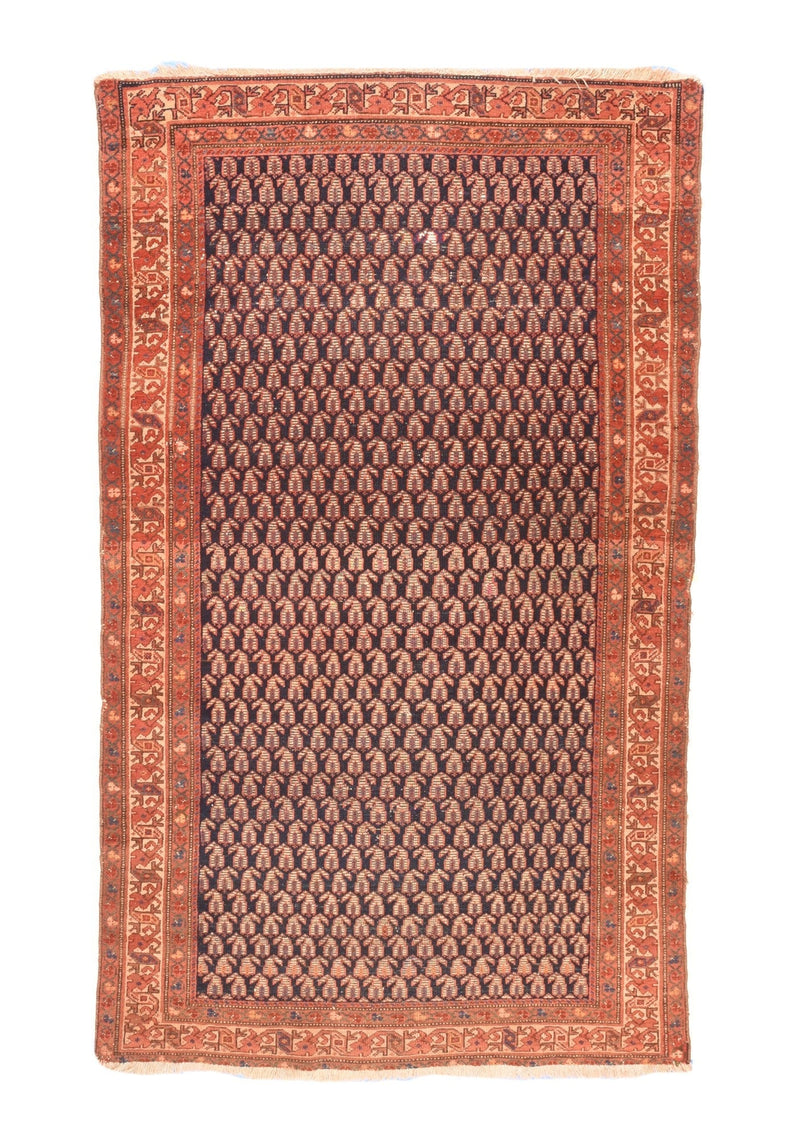 Antique Malayer Rug 4'0