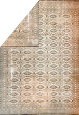 Vintage Bokara Design Rug 6'9'' x 10'9''