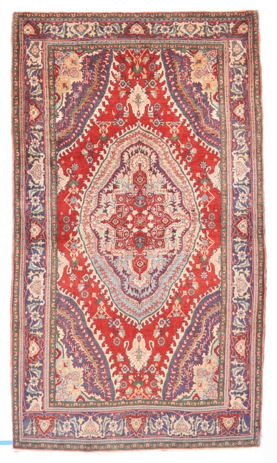 Vintage Bidjar Rug 4'5'' x 7'7''