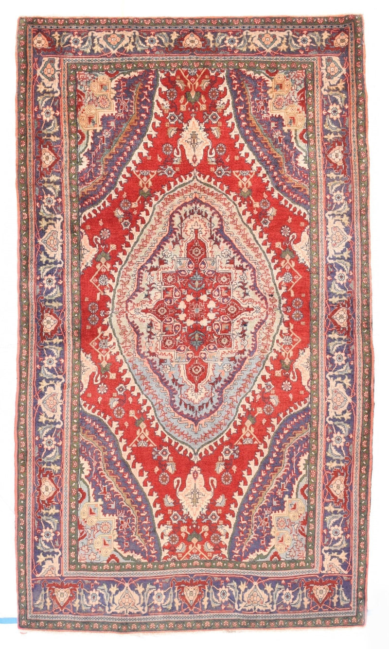 Vintage Bidjar Rug 4'5'' x 7'7''